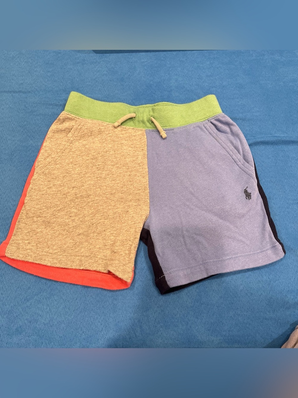Worn once Polo by Ralph Lauren kids Colorblock Shorts